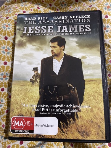 The Assassination of Jesse James by the Coward Robert Ford (2007) disc cover