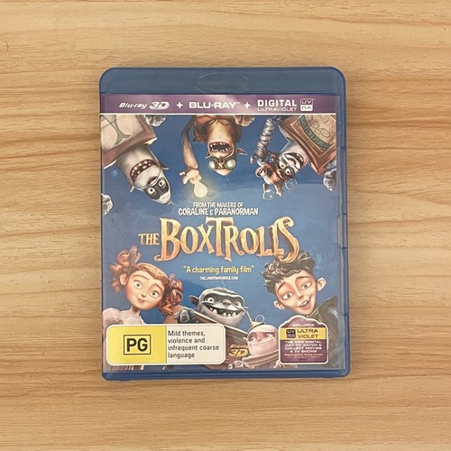 The Boxtrolls (2014) disc cover