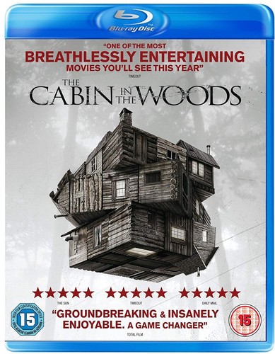 The Cabin in the Woods (2012) disc cover