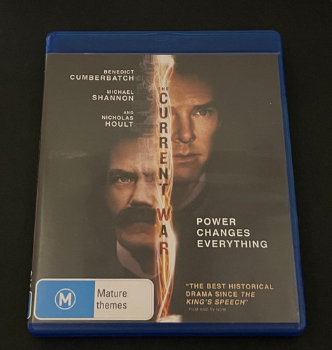 The Current War (2017) disc cover