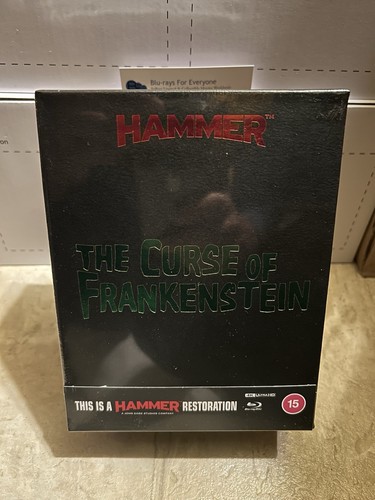 The Curse of Frankenstein (1957) disc cover