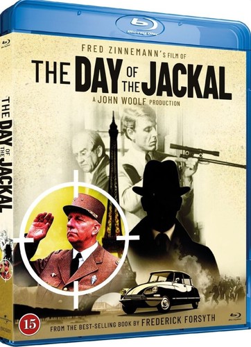 The Day of the Jackal (1973) disc cover