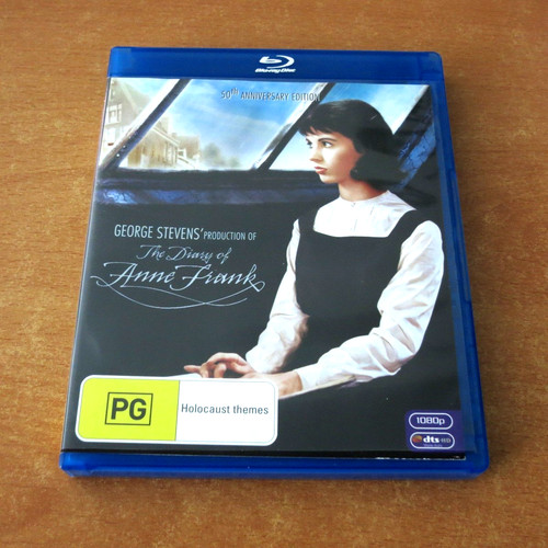 The Diary of Anne Frank (1959) disc cover