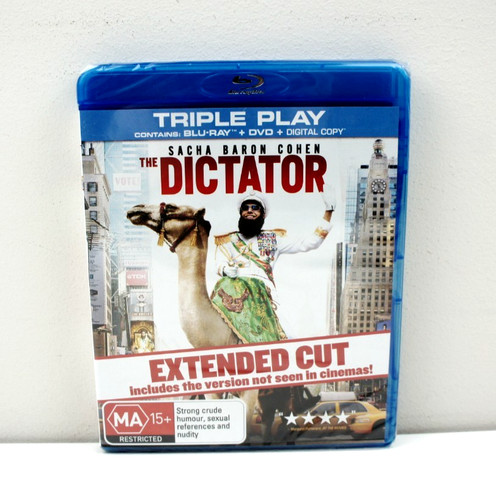 The Dictator (2012) disc cover