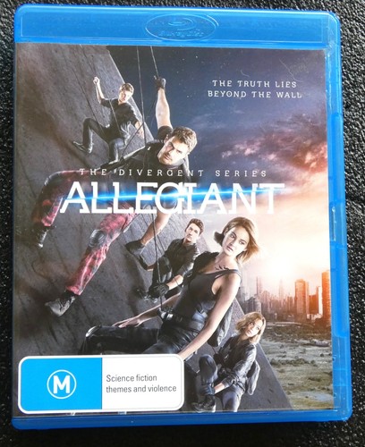 The Divergent Series: Allegiant (2016) disc cover