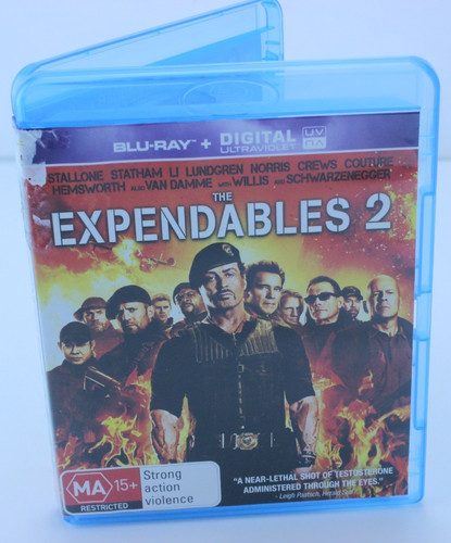 The Expendables 2 (2012) disc cover