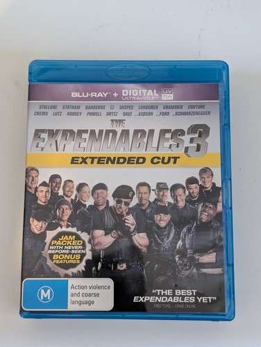 The Expendables 3 (2014) disc cover