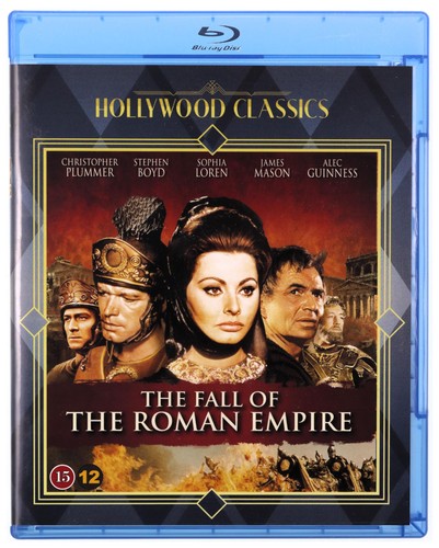 The Fall of the Roman Empire (1964) disc cover