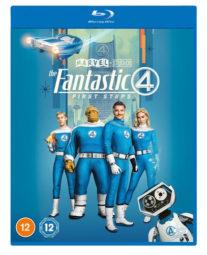 The Fantastic Four: First Steps (2025) disc cover