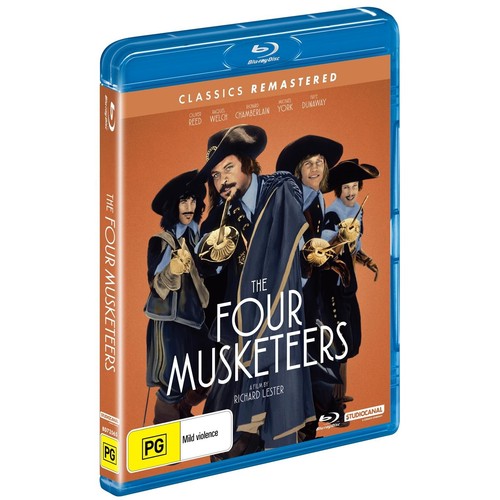 The Four Musketeers (1974) disc cover