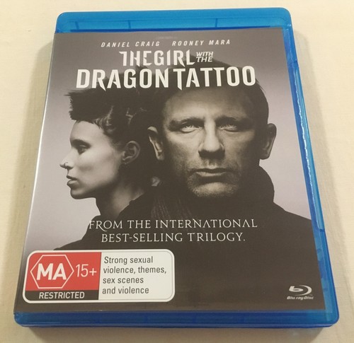 The Girl with the Dragon Tattoo (2011) disc cover