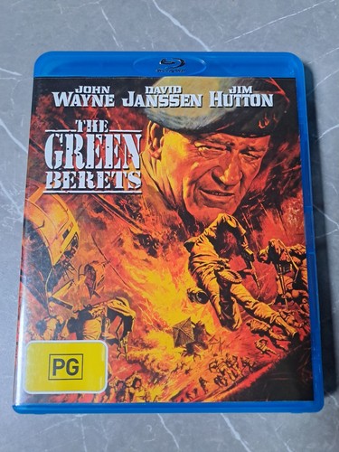 The Green Berets (1968) disc cover