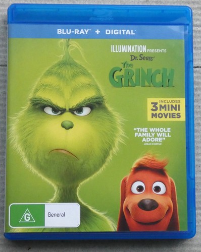 The Grinch (2018) disc cover