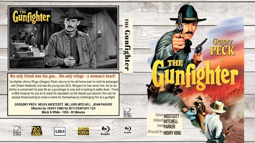 The Gunfighter (1950) disc cover