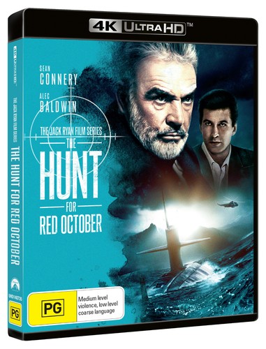 The Hunt for Red October (1990) disc cover
