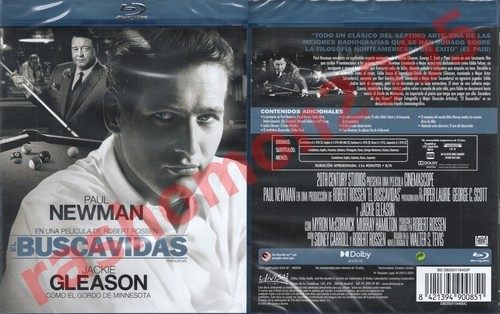 The Hustler (1961) disc cover