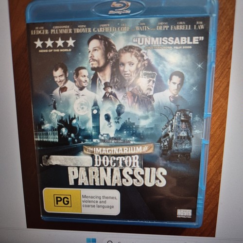 The Imaginarium of Doctor Parnassus (2009) disc cover