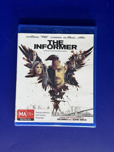 The Informer (2019) disc cover