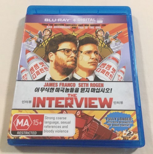 The Interview (2014) disc cover