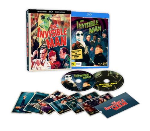 The Invisible Man (1933) disc cover