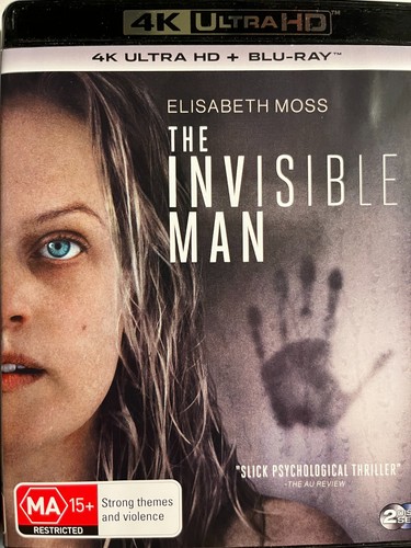 The Invisible Man (2020) disc cover