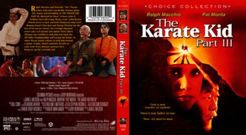 The Karate Kid Part III (1989) disc cover