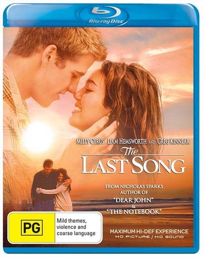 The Last Song (2010) disc cover