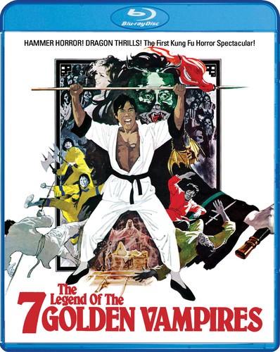 The Legend of the 7 Golden Vampires (1974) disc cover