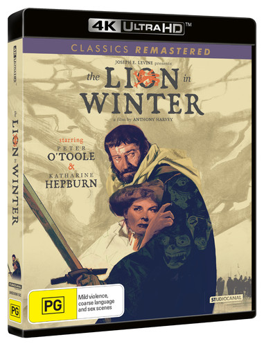 The Lion in Winter (1968) disc cover