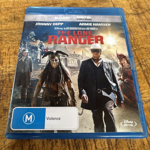 The Lone Ranger (2013) disc cover