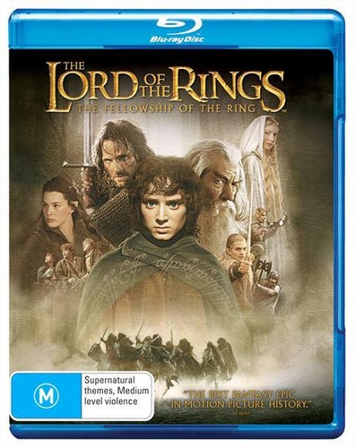 The Lord of the Rings: The Fellowship of the Ring (2001) disc cover