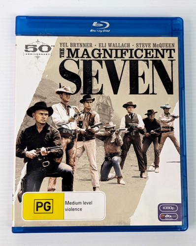 The Magnificent Seven (1960) disc cover