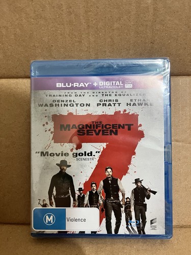 The Magnificent Seven (2016) disc cover
