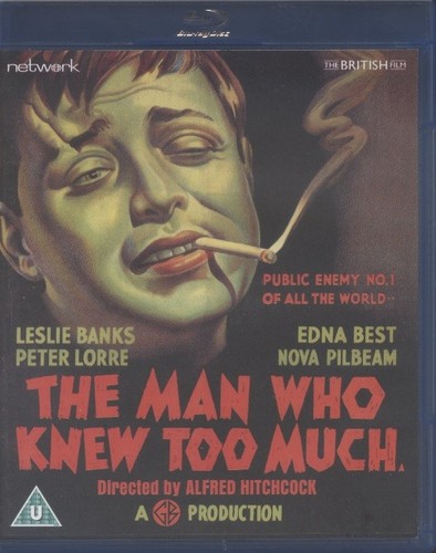 The Man Who Knew Too Much (1934) disc cover