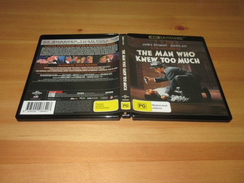 The Man Who Knew Too Much (1956) disc cover