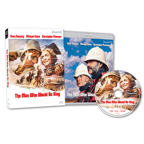 The Man Who Would Be King (1975) disc cover