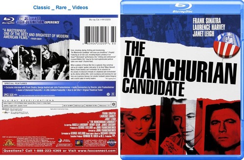 The Manchurian Candidate (1962) disc cover