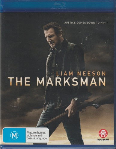 The Marksman (2021) disc cover