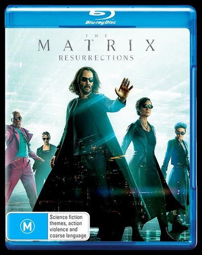 The Matrix Resurrections (2021) disc cover