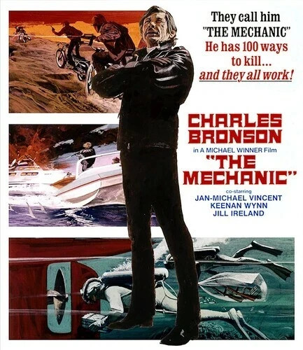 The Mechanic (1972) disc cover