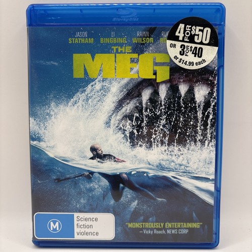 The Meg (2018) disc cover