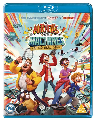 The Mitchells vs. The Machines (2021) disc cover
