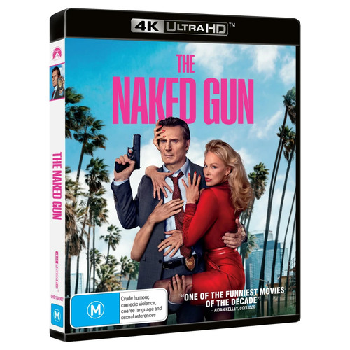 The Naked Gun (2025) disc cover