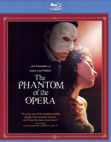 The Phantom of the Opera (2004) disc cover