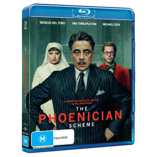 The Phoenician Scheme (2025) disc cover