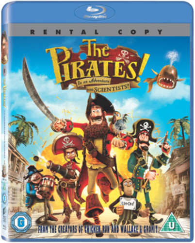 The Pirates! In an Adventure with Scientists! (2012) disc cover