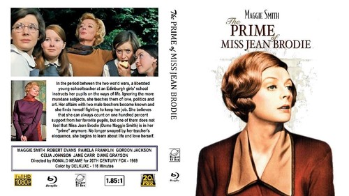 The Prime of Miss Jean Brodie (1969) disc cover