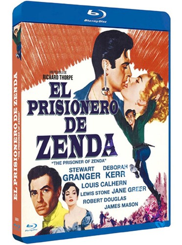 The Prisoner of Zenda (1952) disc cover