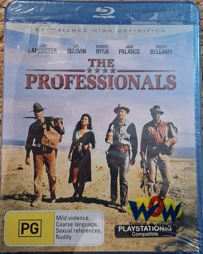 The Professionals (1966) disc cover