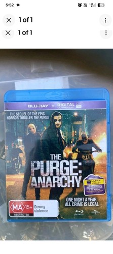 The Purge: Anarchy (2014) disc cover
